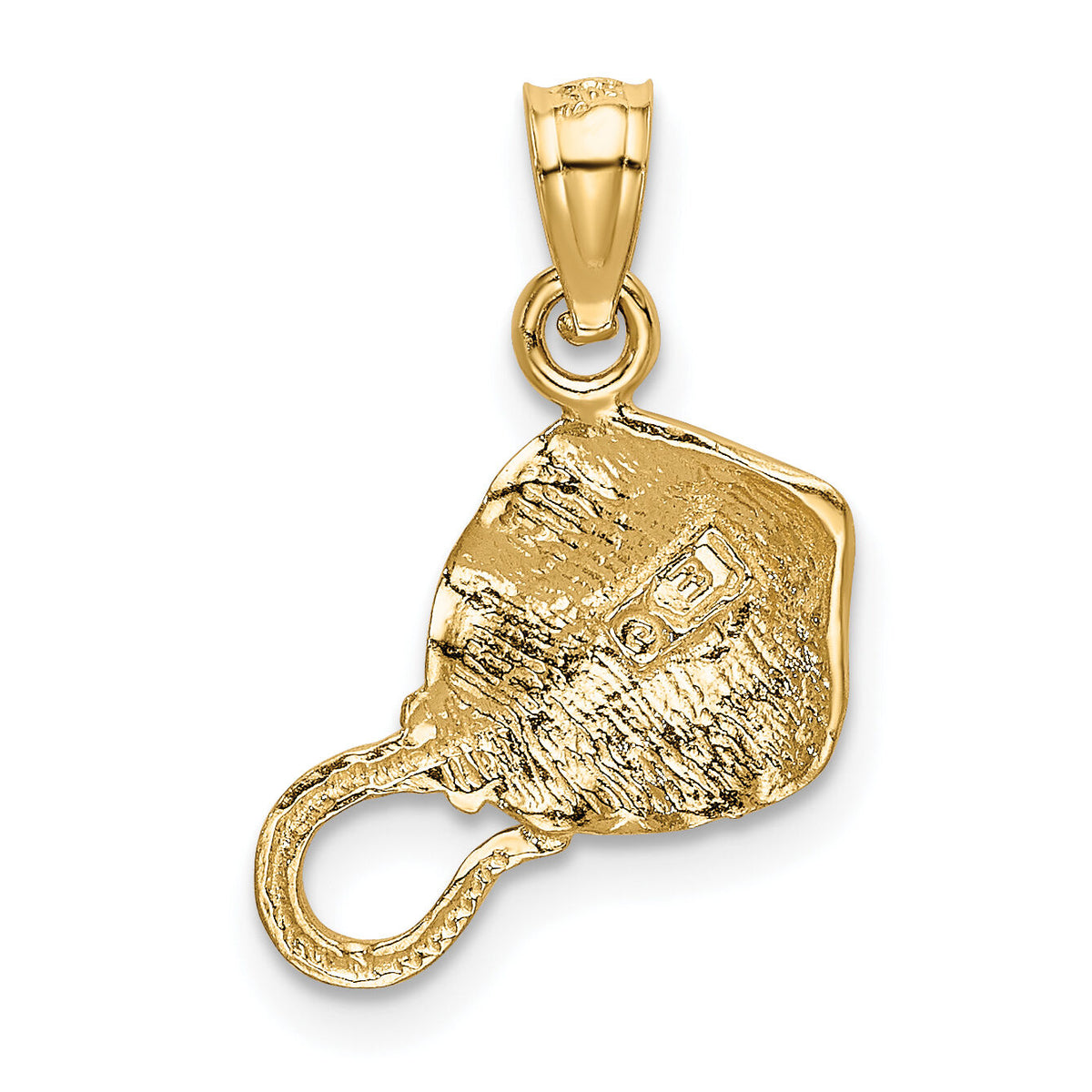 14K Stingray Pendant-K2922