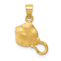 14K Stingray Pendant-K2922