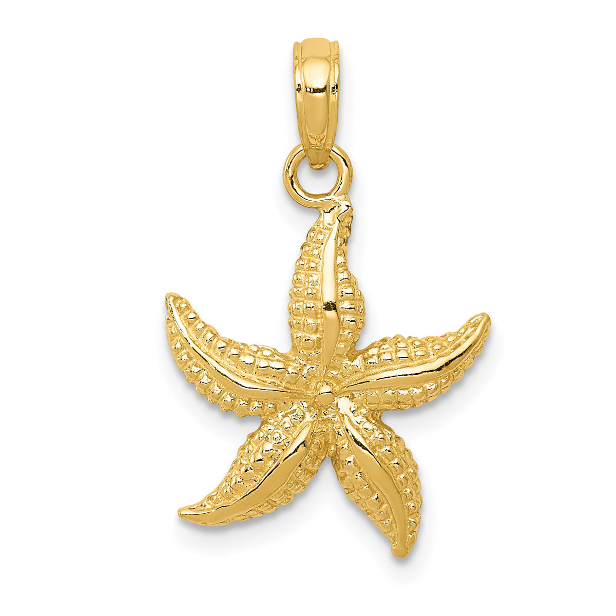 14k Starfish Pendant-K2940