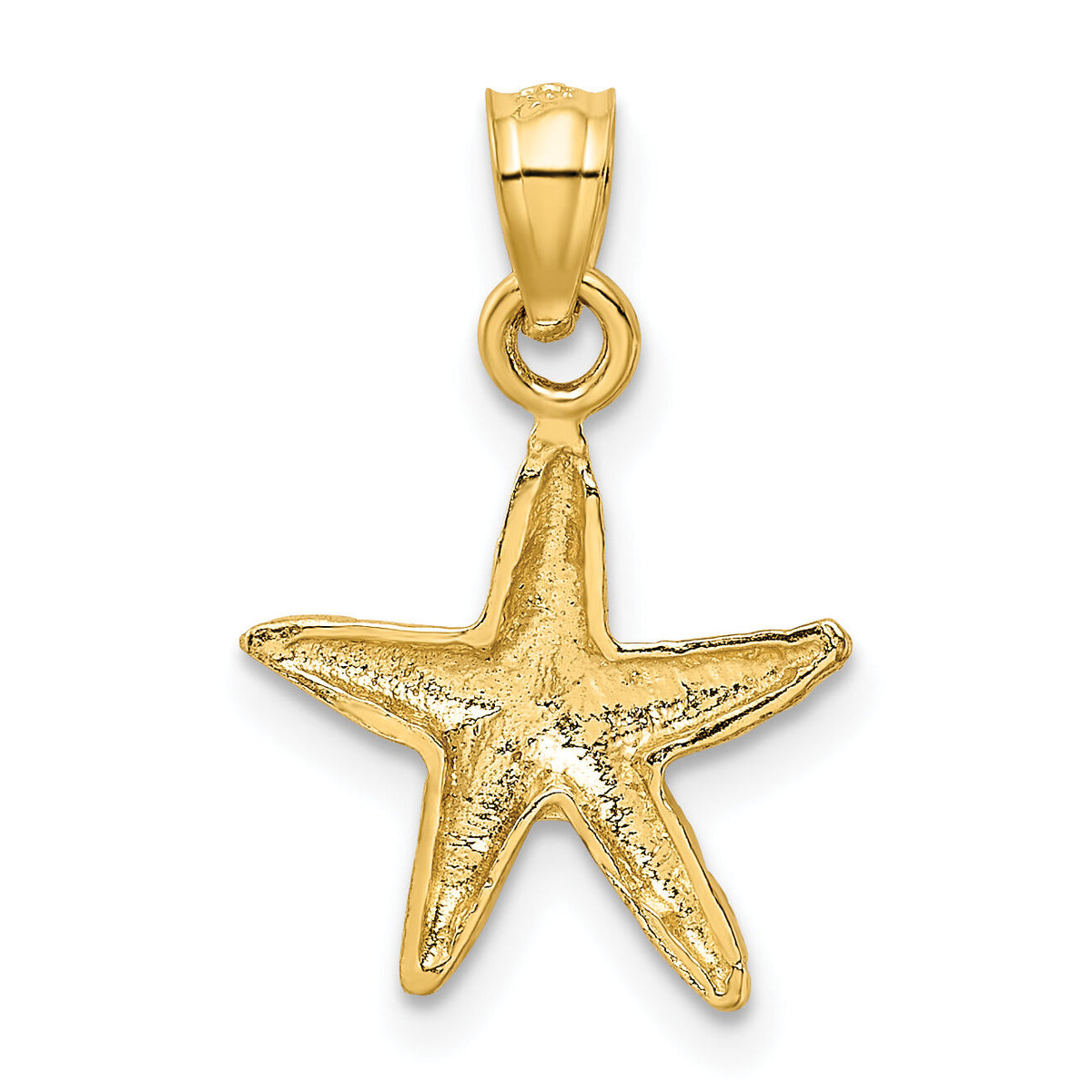14K Starfish Pendant-K2948