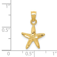 14K Starfish Pendant-K2948