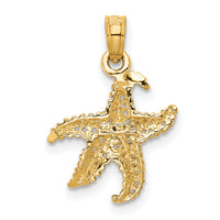 14k Starfish Pendant-K2951