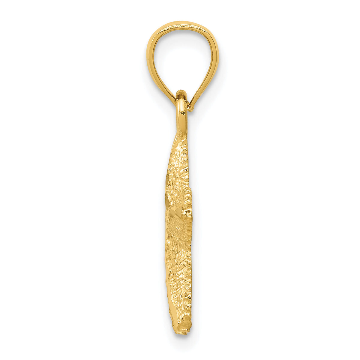 14K Starfish Pendant-K2954