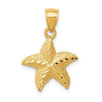 14K Starfish Pendant-K2954