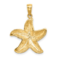 14k Starfish Pendant-K2962