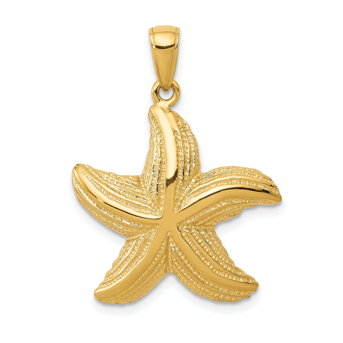 14k Starfish Pendant-K2962