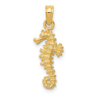 14k Seahorse Pendant-K2979