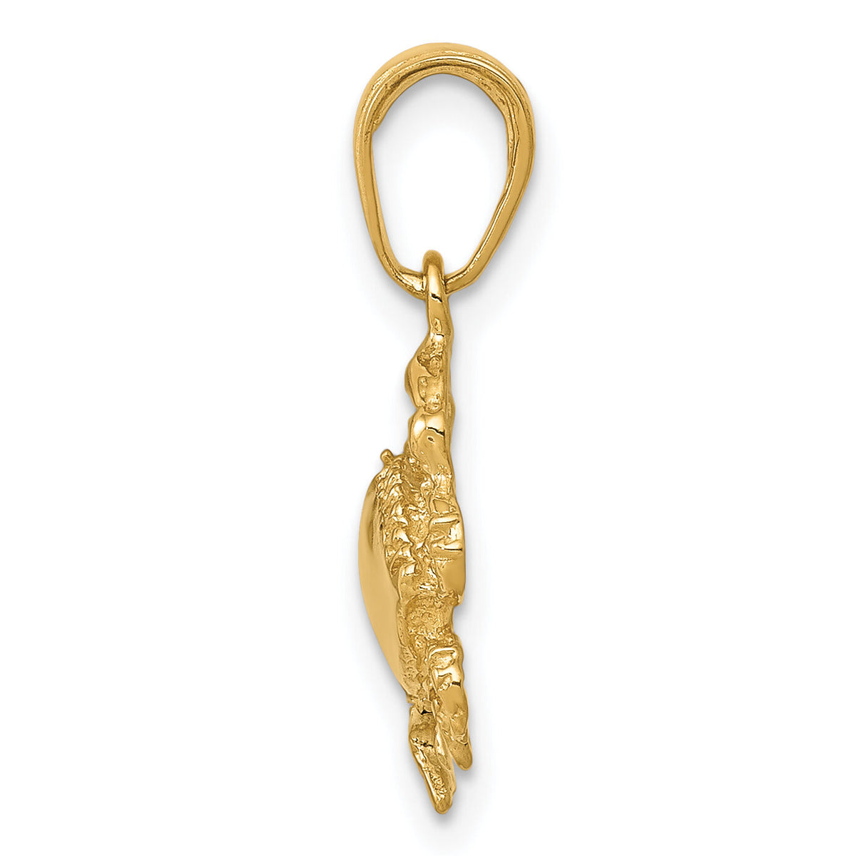 14k Crab Pendant-K2994