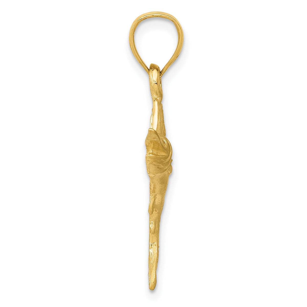14K Sailfish Pendant-K3035