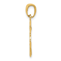 14k Mariner's Cross Pendant-K3076