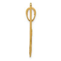 14k Air Boat Pendant-K3102