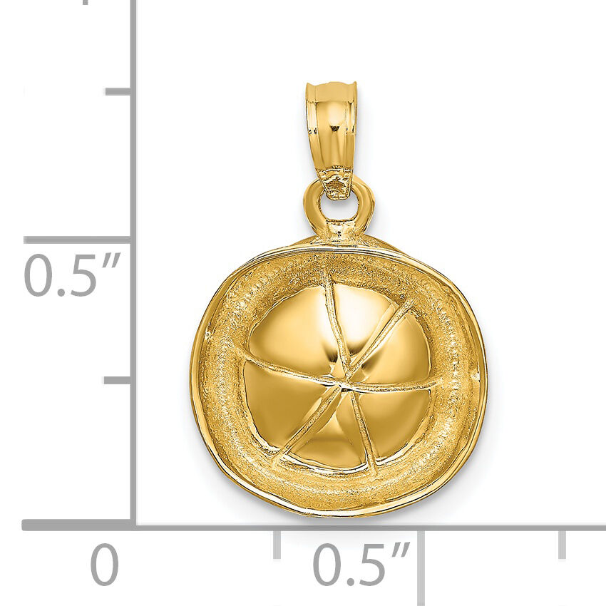 14K 3D Sailor Hat Charm-K3114