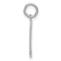 14k White Gold Christmas Stocking Charm-K3188