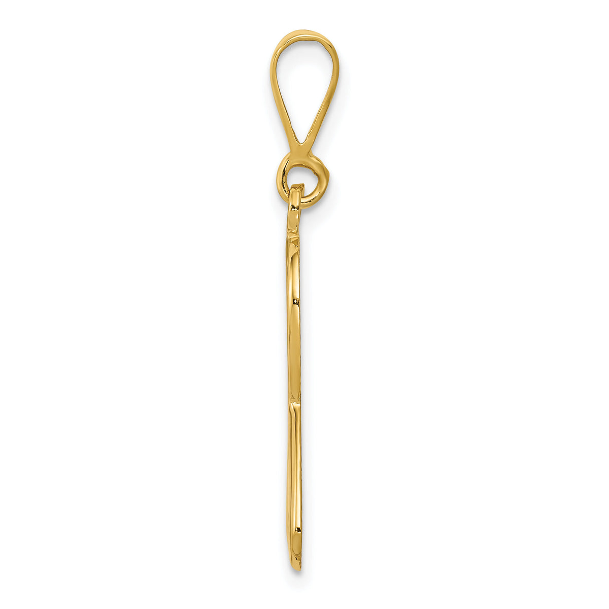 14k Heart In Awareness Pendant-K3211