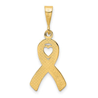 14k Heart In Awareness Pendant-K3211