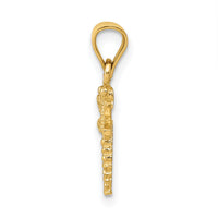 14K Dragonfly Pendant-K3256