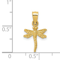 14K Dragonfly Pendant-K3256