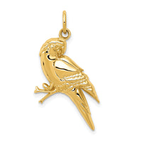 14k Yellow Gold Parrot Charm-K3259