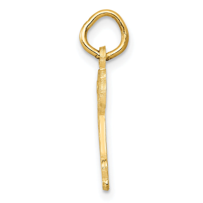 14k Puppy Charm-K3385