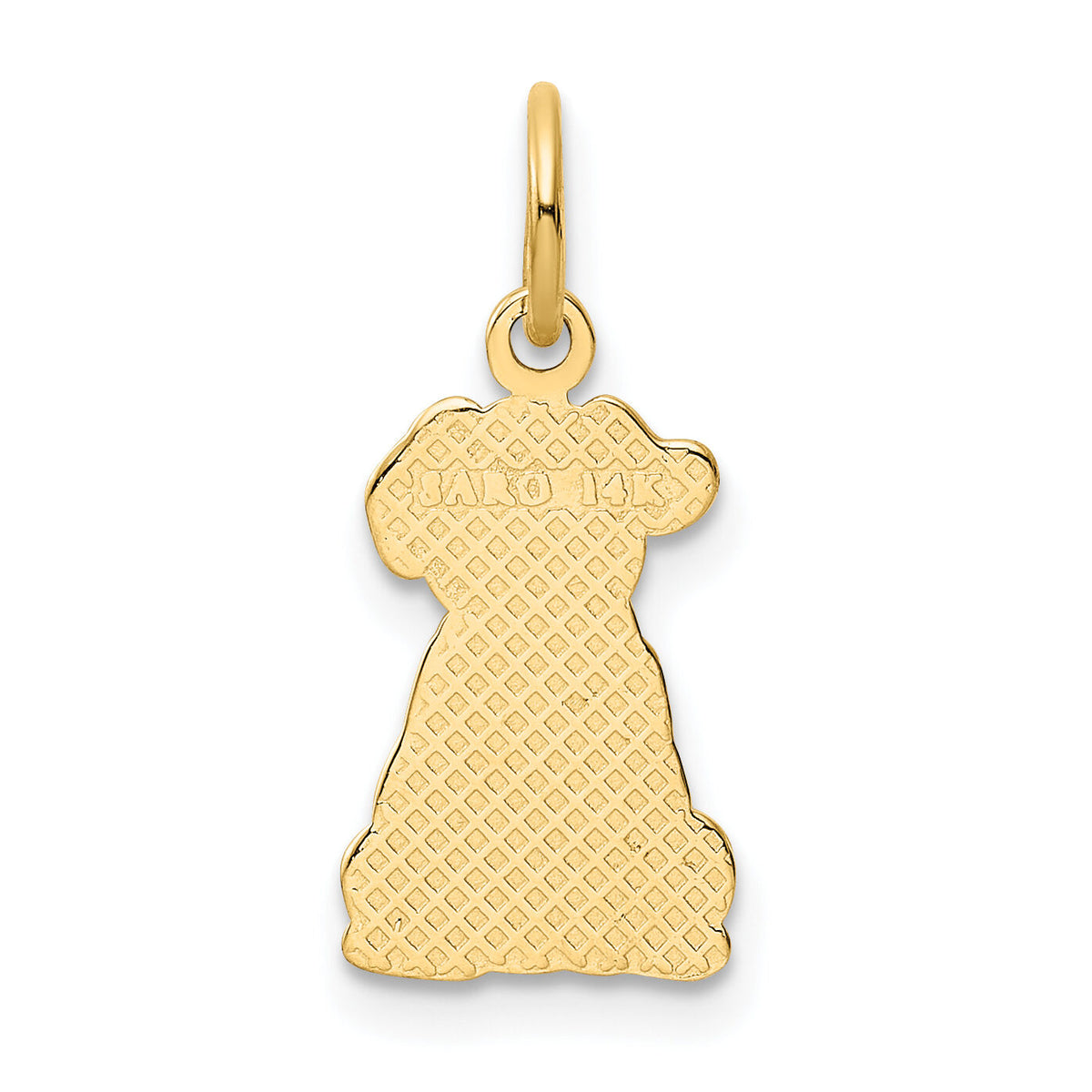 14k Puppy Charm-K3385