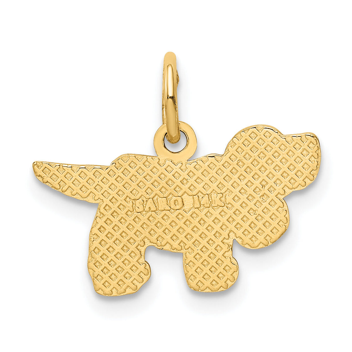 14k Saint Bernard Charm-K3388