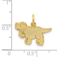 14k Saint Bernard Charm-K3388