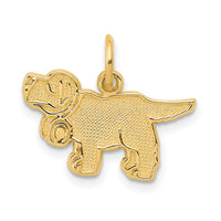 14k Saint Bernard Charm-K3388