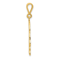 14k Beagle Pendant-K3397