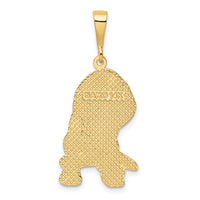 14k Beagle Pendant-K3397