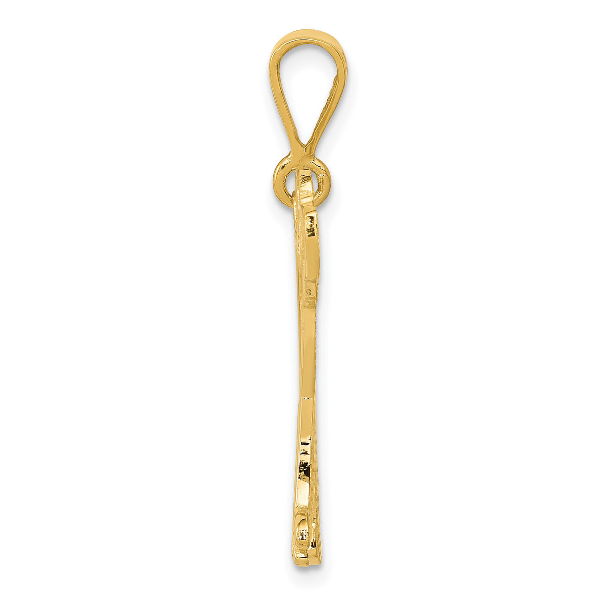 14k Mastiff Pendant-K3415