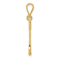 14k Mastiff Pendant-K3415