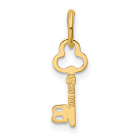 14k Key Letter B Initial Charm-K3442B