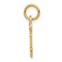 14k Key Letter G Initial Charm-K3442G