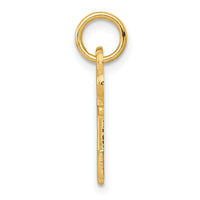 14k Key Letter I Initial Charm-K3442I