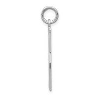 14k White Gold Scissors Charm-K3486