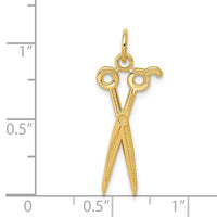 14k Scissors Charm-K3487