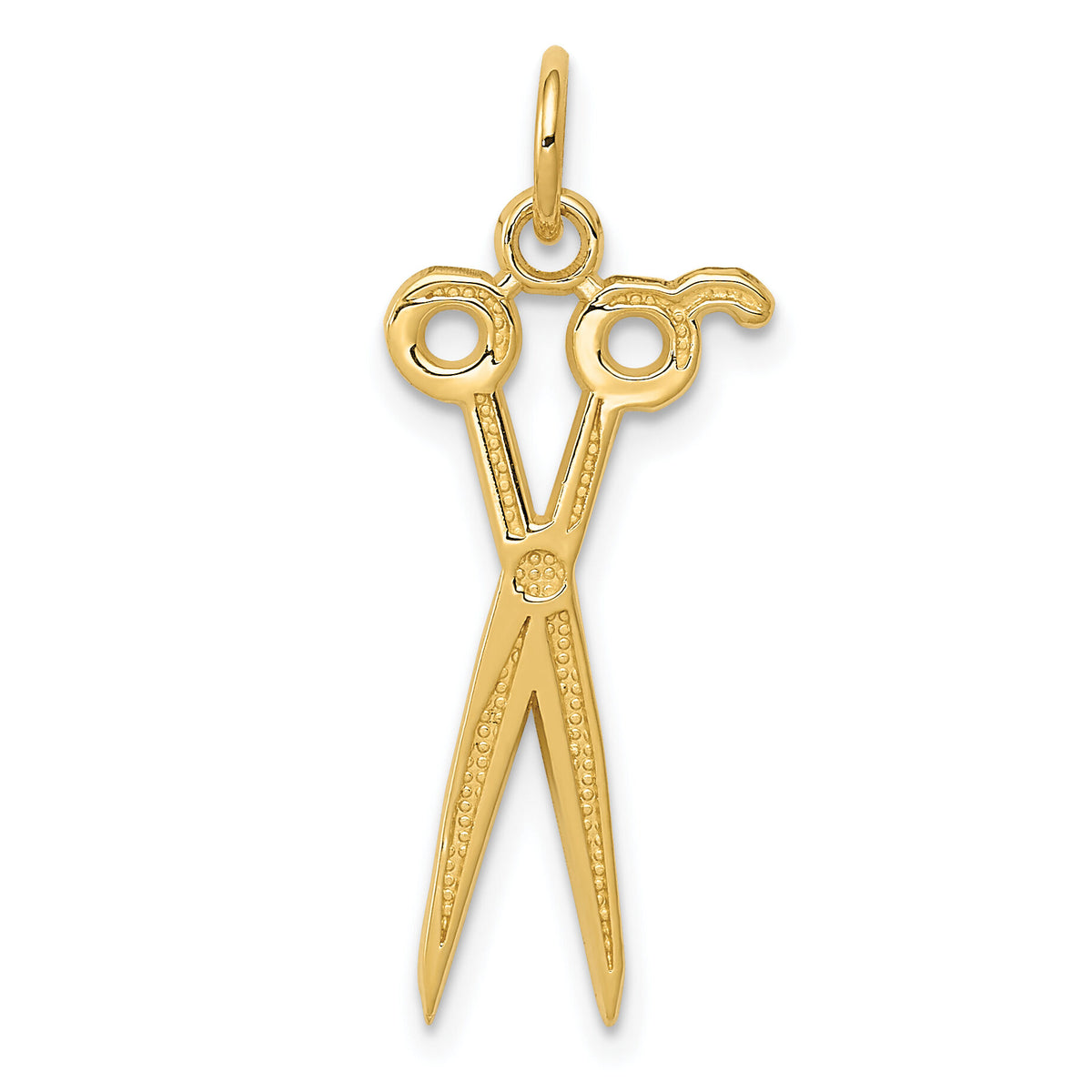 14k Scissors Charm-K3487