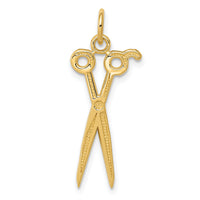14k Scissors Charm-K3487