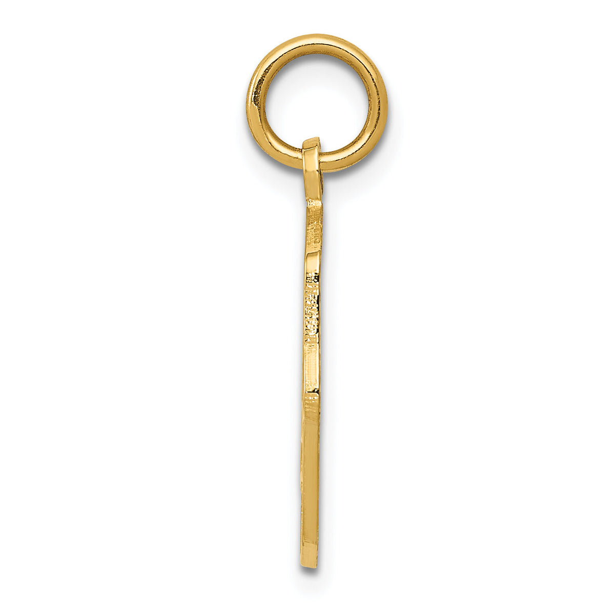 14k Comedy Mask Charm-K3490