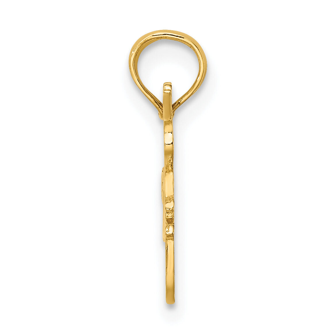 14K I HEART DANCING W/Dancer Charm-K3497