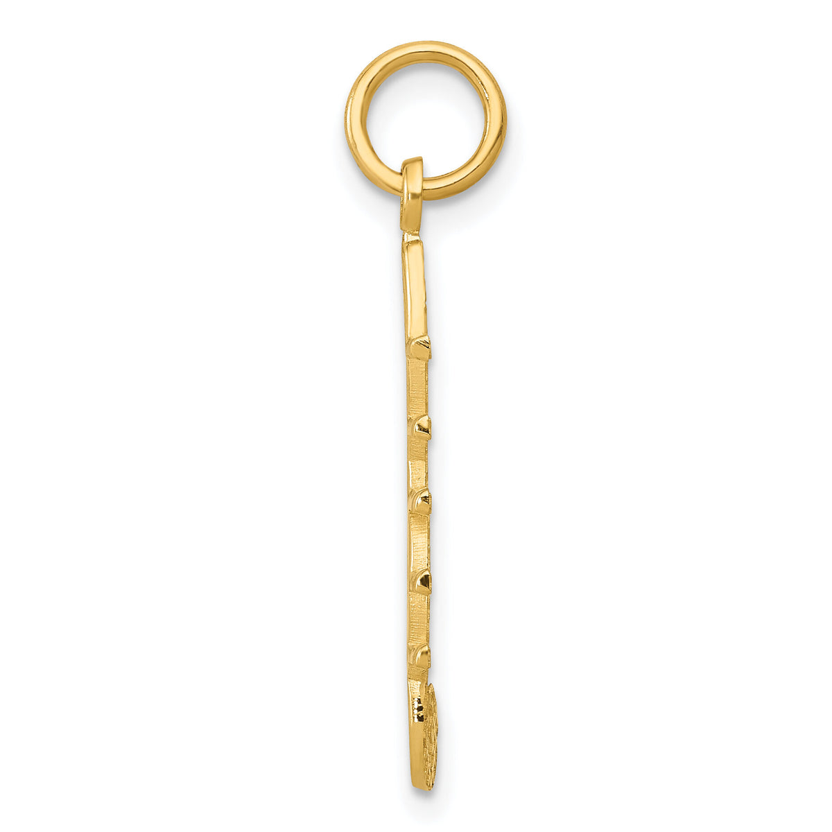 14k Musical Staff Charm-K3503