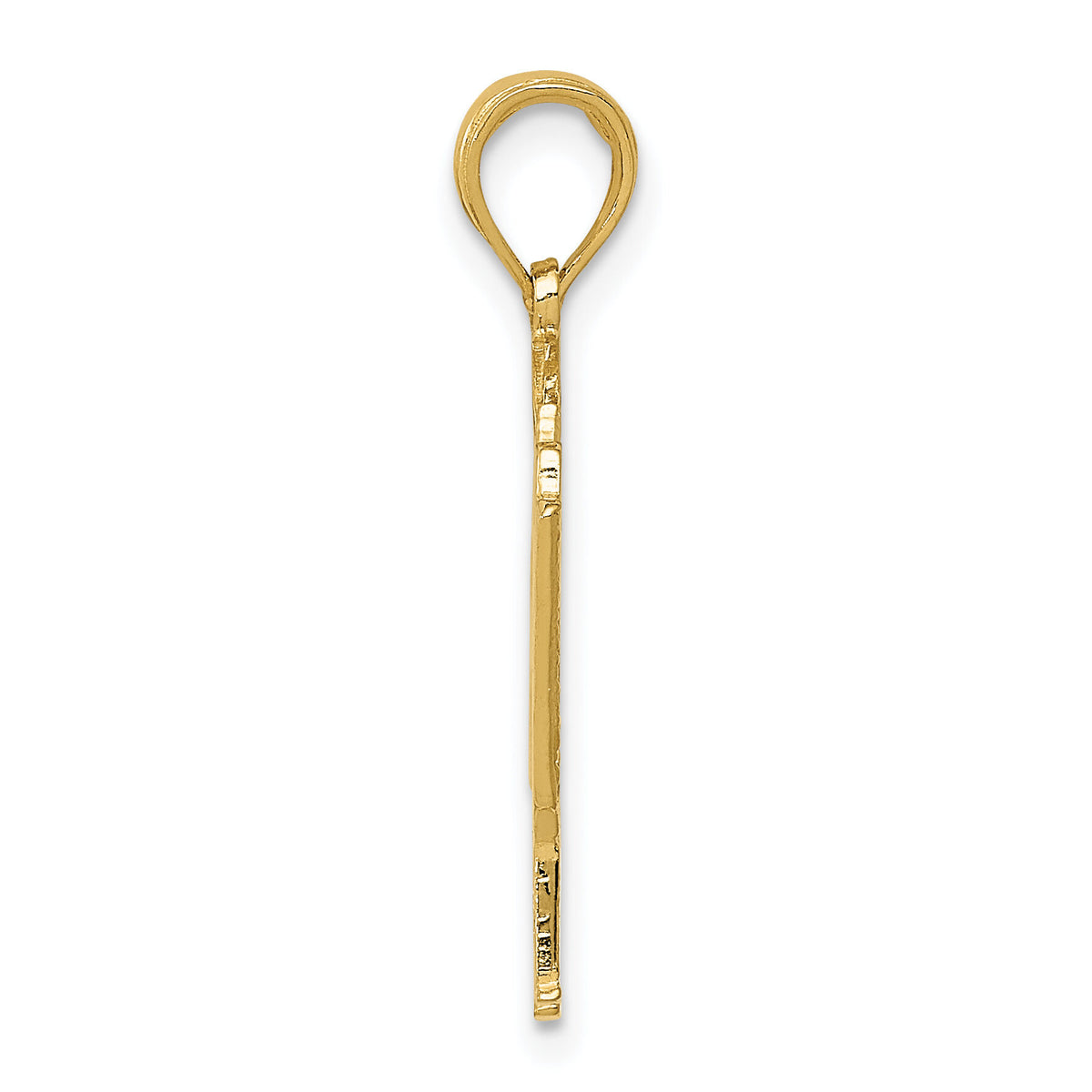 14k Piano Pendant-K3506