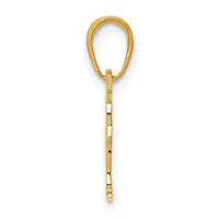 14k Gymnastics Pendant-K3530