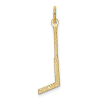 14k Goalie Stick Charm-K3545