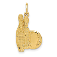 14k Bowling Pins Charm-K3553