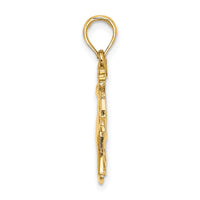 14k Male Bowling Charm-K3556