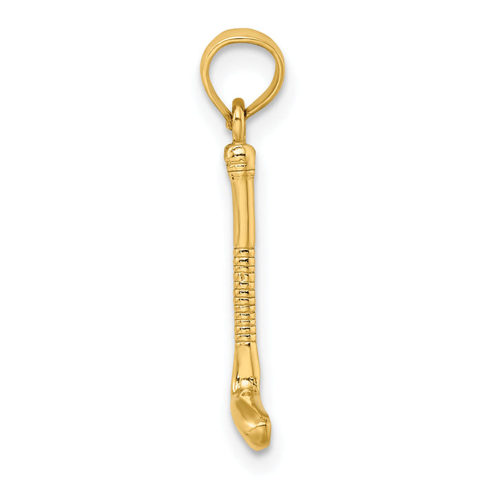 14k Golf Club Charm-K3561