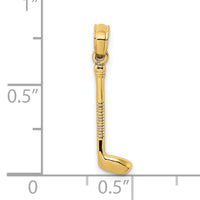 14k Golf Club Charm-K3561