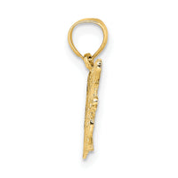 14K FOOTBALL MOM Charm-K3597