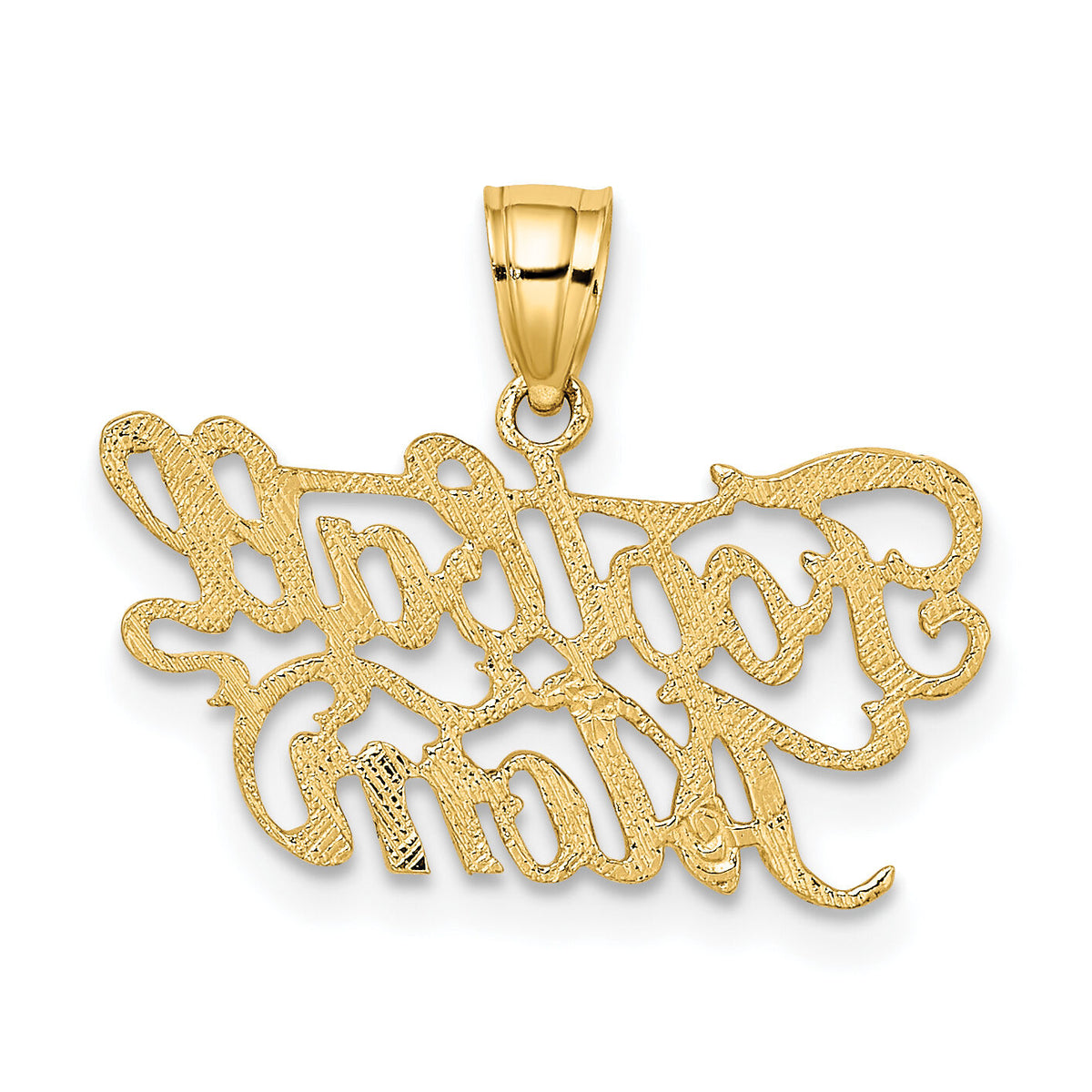 14K FOOTBALL MOM Charm-K3597